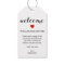 Welcome Guests Destination Wedding Tag