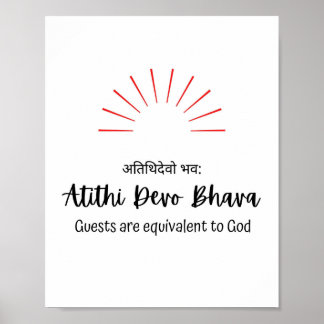 Welcome Guests Poster