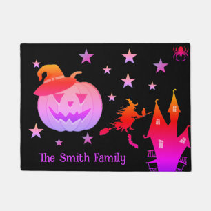 Welcome Halloween Door Mat Personalised Doormat