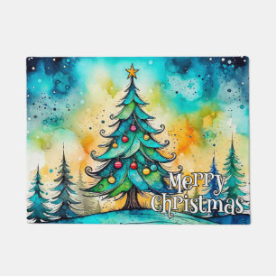 Welcome Happy Holidays, Everyone Doormat