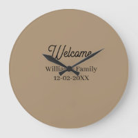 Welcome home add family name house inauguration