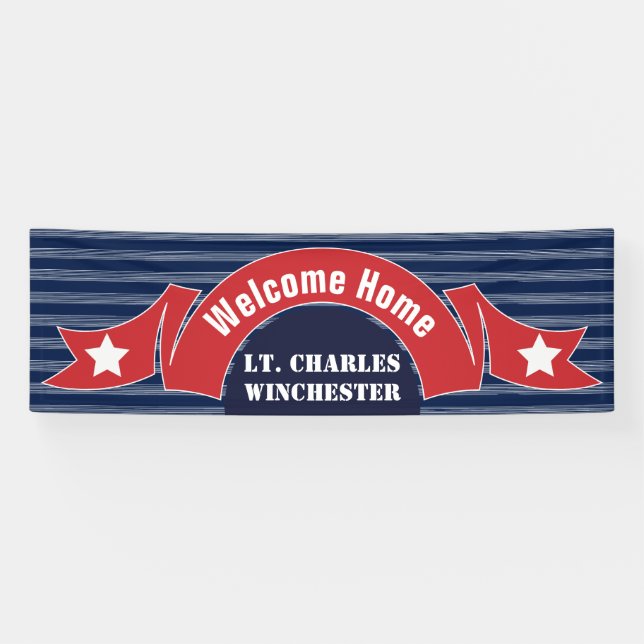 Welcome Home Banner (Horizontal)