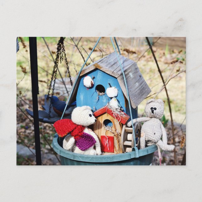 Welcome Home Birds! Postcard (Front)