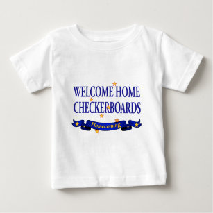 Welcome Home Checkerboards Baby T-Shirt