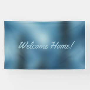 Welcome Home custom Vinyl Banner 3' x 5' Banner