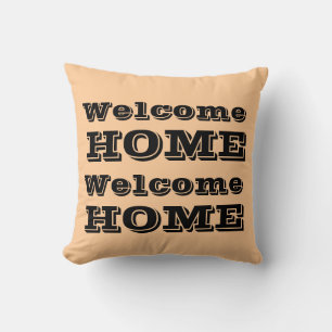 Welcome Home Customised Designer Pillow
