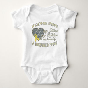 Welcome Home Daddy Baby Bodysuit