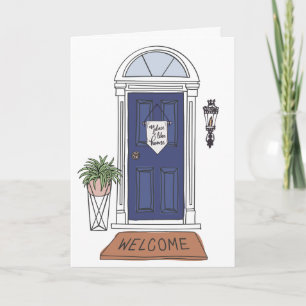 Welcome Home Door Custom Real Estate Card