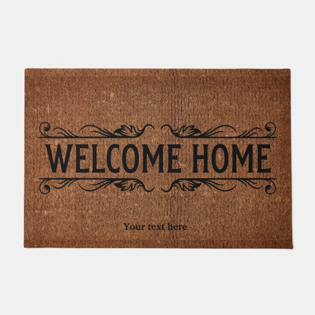 Welcome Home doormat (Front)