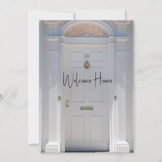 Welcome Home Flat Greeting Card
