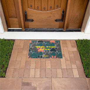 Welcome Home, Furry Friend: Personalised Pet Name  Doormat