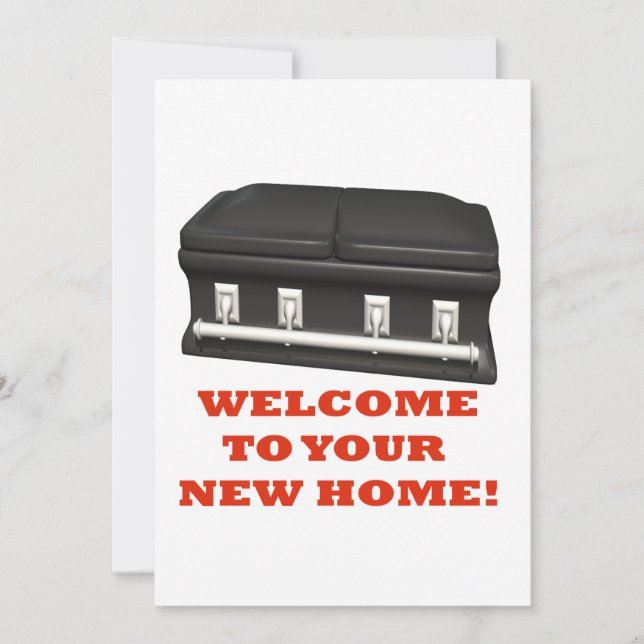 Welcome Home Invitation (Front)