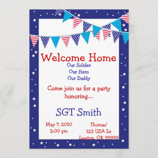welcome Home Invitations