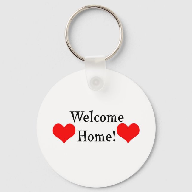 Welcome Home Key Ring (Front)