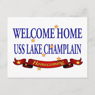 Welcome Home Lake Champlain Postcard