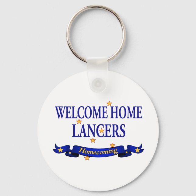 Welcome Home Lancers Key Ring (Front)