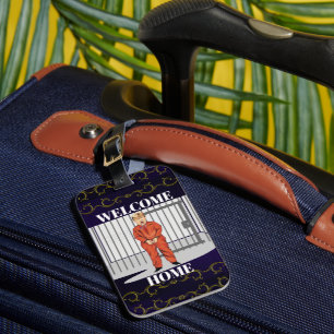 Welcome Home Luggage Tag