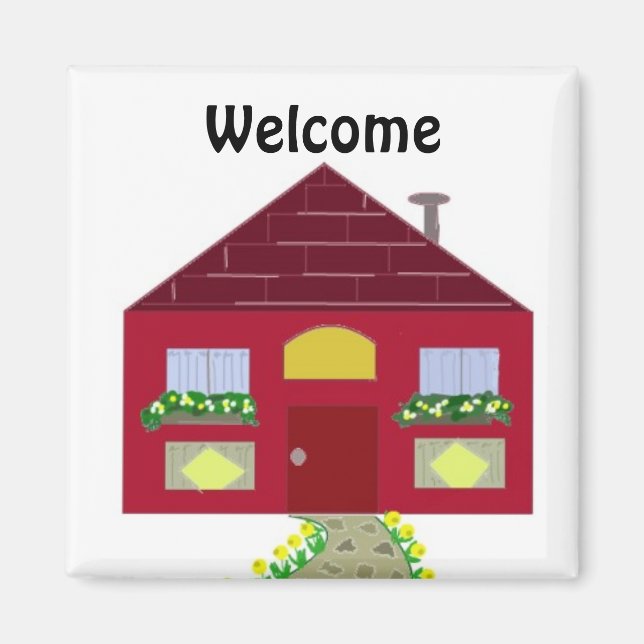 Welcome Home Magnet (Front)