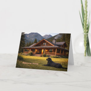 Welcome Home New House  Realtor and Friends Card