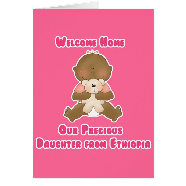 Welcome Home Our Precious Daughter (Front)