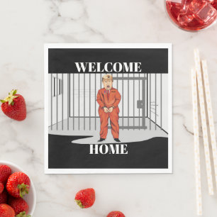 Welcome Home Paper Napkin