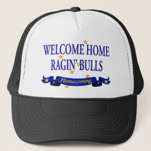 Welcome Home Ragin' Bulls Trucker Hat