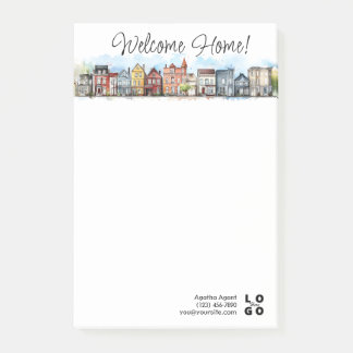 Welcome Home Real Estate Closing Gift Post-it Notes