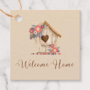 Welcome Home Realtor Congratulations Favour Tags