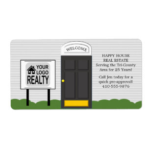 Welcome Home Realtor Logo New Home