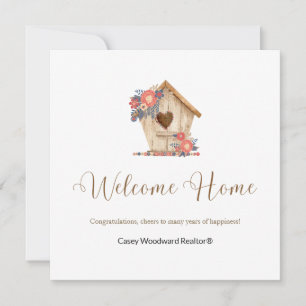 Welcome Home Realtor Personalised