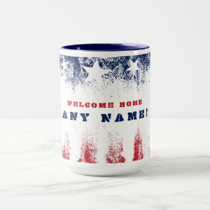 Welcome Home Stars & Stripes Veteran Mug