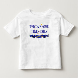 Welcome Home Tiger Tails Toddler T-Shirt