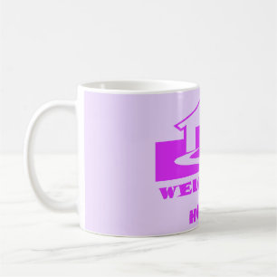 WELCOME HOME TWO SHADES OF PURPLE PLUS LOGO COFFEE MUG