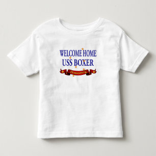Welcome Home USS Boxer Toddler T-Shirt