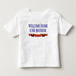 Welcome Home USS Boxer Toddler T-Shirt