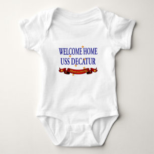 Welcome Home USS Decatur Baby Bodysuit