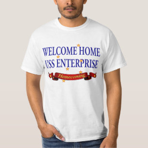 Welcome Home USS Enterprise T-Shirt