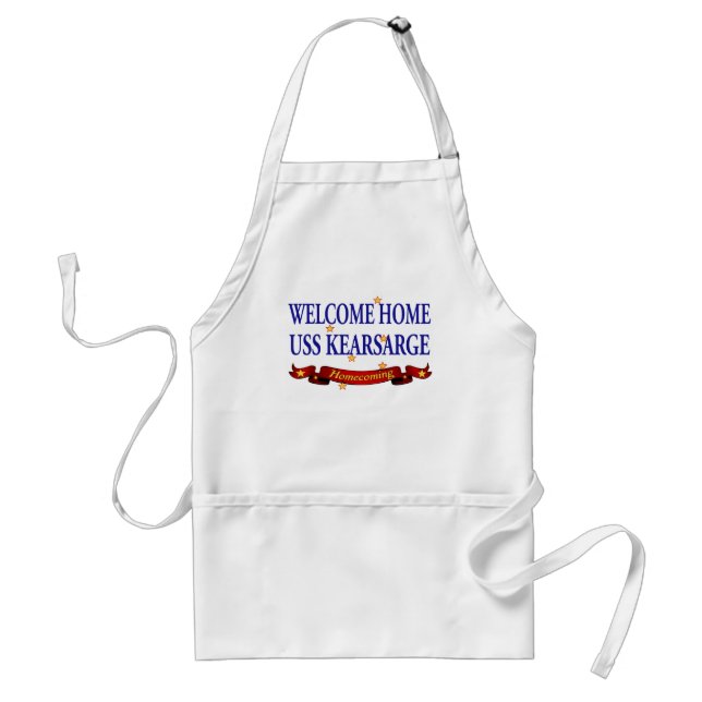 Welcome Home USS Kearsarge Standard Apron (Front)