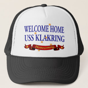Welcome Home USS Klakring Trucker Hat