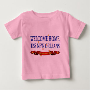 Welcome Home USS New Orleans Baby T-Shirt