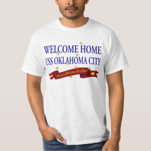 Welcome Home USS Oklahoma City T-Shirt