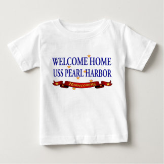 Welcome Home USS Pearl Harbour Baby T-Shirt