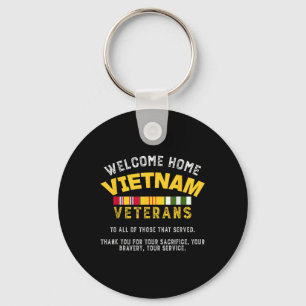 Welcome Home Vietnam Veterans - Old Man Vietnam Ve Key Ring