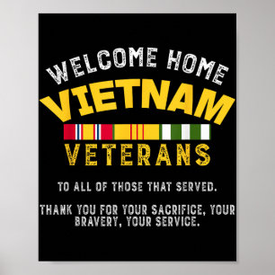 Welcome Home Vietnam Veterans - Old Man Vietnam Ve Poster