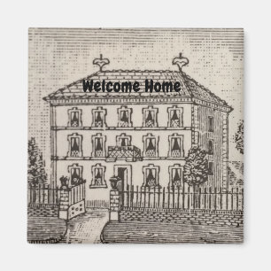 Welcome Home Vintage House Buyer Thanks Realtor Magnet