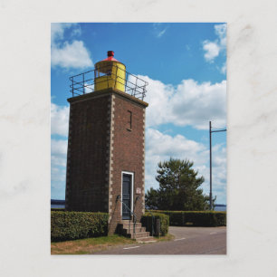 Welcome home, Willemstad Netherlands lighthouse. Postcard