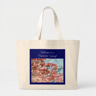 Welcome in a Fantastic Spring! Tote Bag Dogwoods