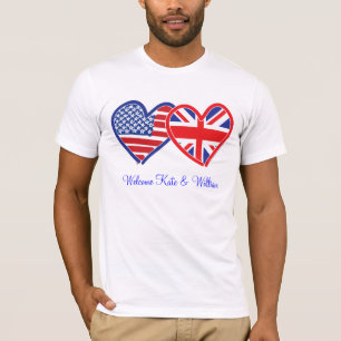 Welcome Kate & William/ Royal Wedding T-Shirt