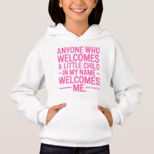 Welcome Kids Cozy Hoodie Design