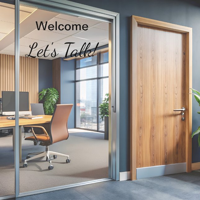 Welcome Let’s Talk Entrance Office  (Creator Uploaded)